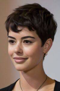 Short Pixie hairstyle