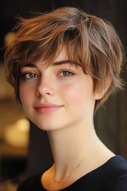 Shaggy Pixie hairstyle
