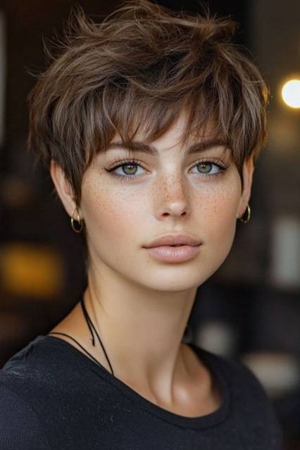 Pixie Crop hairstyle