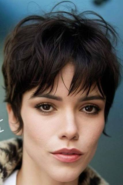 Messy Pixie hairstyle
