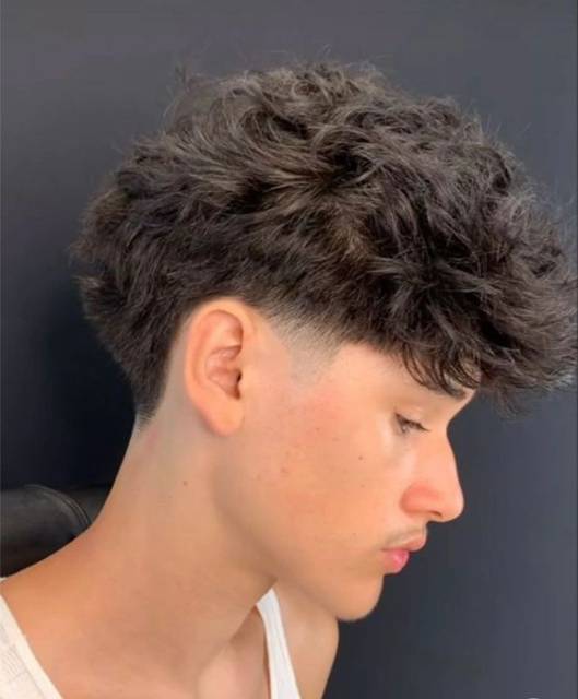 Textured Fringe hairstyle
