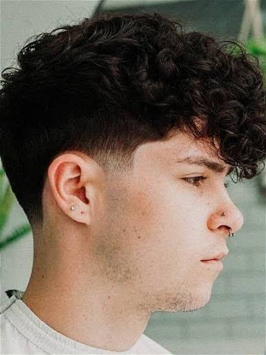 Curly Fade hairstyle
