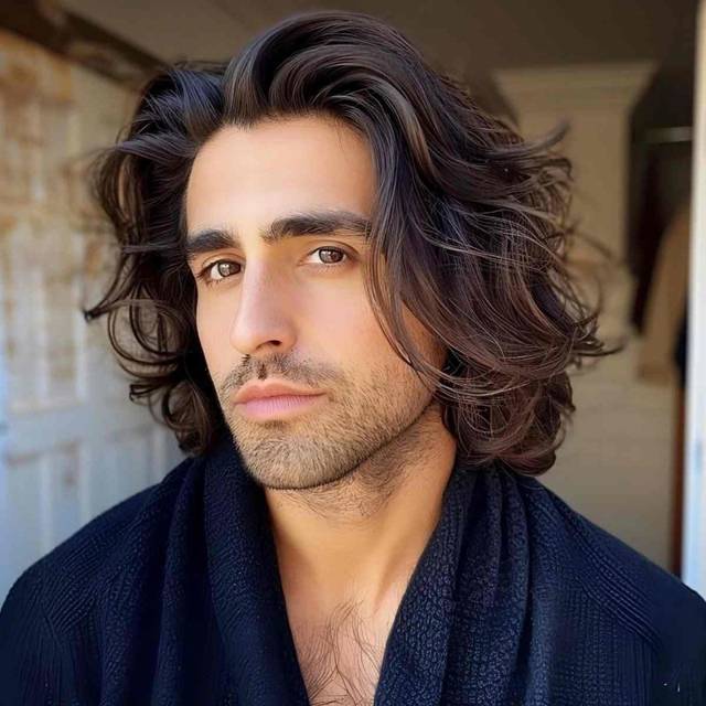 Long Waves hairstyle